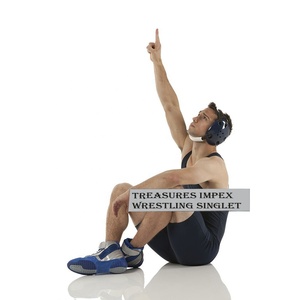 Ropa Deportiva Transpirable Personalizada, Singlet de Lucha Libre, OEM al por Mayor, Tejido de Alto GSM, Elástico y Duradero, Tallas XS a 6XL - Product Image 6