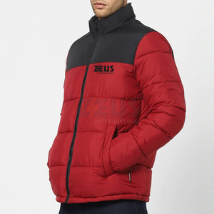 Blouson matelassé décontracté pour homme, couleur unie, style streetwear, nouvelle mode, coupe-vent, blouson d'hiver pour homme 2026 - Product Image 4