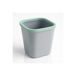 2-Piece Bathroom Set with 12-Liter Open Trash Can Silicone Toilet Seat Cover Toilet Brush Set <b>Plastic</b> <b>Cup</b> Material - Product Image 2