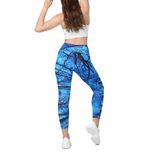 Hot Selling Custom Logo Full Length High Waist Breathable Quick Dry <b>Pockets</b> Push up Gym Wear Women's <b>Leggings</b> - Product Image 3
