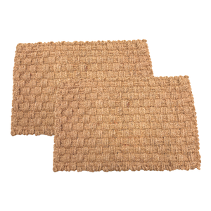 เสื่อปาล์มเสื่อในร่ม/เสื่อปูหน้าประตูเสื่อมะพร้าวแบบยั่งยืนเป็นมิตรกับสิ่งแวดล้อมและทนทานสำหรับพื้นในร่ม - Product Image 1