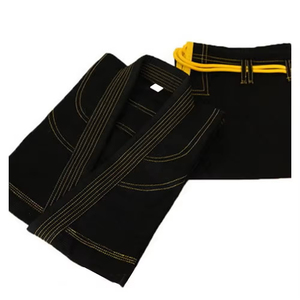 Conjuntos de Kimono de Jiu-Jitsu Brasileño Hechos a Medida, 100% Algodón, Color Personalizado, Uniforme de Entrenamiento de Artes Marciales Duradero - Product Image 2