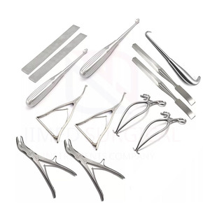 10 pièces Kit d'instruments de chirurgie orthopédique en acier inoxydable grand et petit ensemble de fragments réutilisable de haute qualité pour l'utilisation de la chirurgie dentaire - Product Image 2