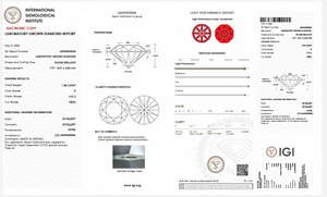 Diamants de laboratoire certifiés au design unique, VVS/VS, haute brillance, disponibles dans tous les taillons standard à prix de gros - Product Image 2