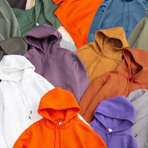 Sudadera con Capucha de Algodón/Fibra de Bambú Gruesa de Alta Calidad con Estampado de Insignia Frontal para Mujer - Product Image 6