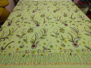 Nouveau tissu en dentelle jacquard respirant avec perles, dentelle française à sequins, perles faites à la main, tissu en maille lourd marron pour mariage - Product Image 4