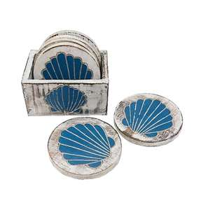 Sous-verres en bois faits à la main pour la décoration de la maison et de l'hôtel, prix de gros, tapis et coussinets, qualité supérieure, sous-verres uniques - Product Image 1