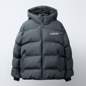 Veste matelassée pour garçons en polyester de qualité supérieure, manches longues, logo personnalisé, taille, rembourrage doux, isolation thermique, idéale pour le temps froid - Product Image 1
