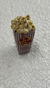 Decoraciones de Palomitas de Maíz en Miniatura de Vidrio Hechas a Mano, Palomitas de Maíz Diminutas Realistas, Impermeables y Extraíbles para Manualidades y Decoración del Hogar - Product Image 5