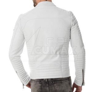 Último estilo al por mayor a prueba de viento hombres chaqueta de cuero superventas impermeable hombres chaqueta de cuero - Product Image 3