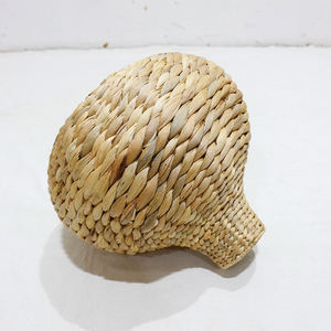 Jarrón Decorativo Redondo de Jacinto de Agua Tejido a Mano Artex Dong Thap para el Hogar - Product Image 6