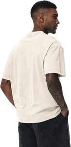 Camiseta de gran tamaño con lavado ácido para mujer, camiseta Retro lavada holgada, camiseta de lavado ácido de algodón pesado Unisex - Product Image 5