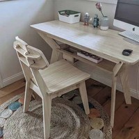 Nouveauté 2023 - Table de bureau exécutive pliable et réglable en bois pour ordinateur portable - Table d'étude