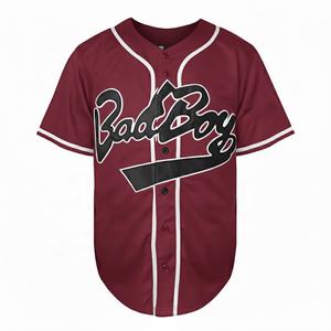 Uniforme de Béisbol y Sóftbol de Poliéster Ligero de Primera Calidad, de Secado Rápido, con Estampado Digital Personalizado para Hombre Adulto - Product Image 5
