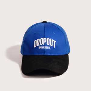 Gorra universitaria de lujo Dropout, moderna, vintage, deportiva, de 6 paneles, de velour, sarga y Oxford, con visera curva, con estampado de hojas étnicas y leopardo, para senderismo - Product Image 2