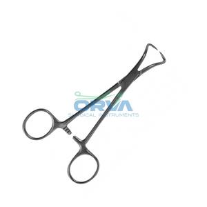 Equipo médico Backhaus Abrazadera de toalla 14cm Hecho de acero inoxidable Backhaus Abrazadera de toalla Instrumentos quirúrgicos - Product Image 2