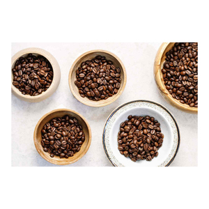 Premium 100% Arabica Coffee Beans Frijoles verdes tostados de sabor suave en embalaje de bolsa de yute a granel de 20kg - Product Image 5