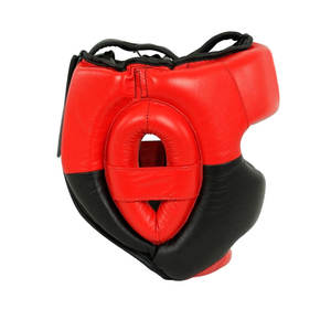 Protector de Cabeza de Cuero Ligero de Color Sólido Personalizado, Ropa Deportiva, Protectores de Cabeza de Boxeo de Color Sólido - Product Image 2