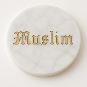 Blessings Marble Coasters Set for Home Decor and <b>Gifting</b> Elegant and Stylish Marble Coasters for <b>Positive</b> Vibes and Celebrations - Product Image 4