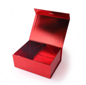 Boîtes pliantes pliables de luxe de haute qualité pour les festivals de vacances-Emballage de cadeaux de Noël Matériaux recyclés Cosmétiques en relief - Product Image 6