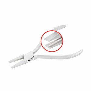 Pince à bec plat en acier inoxydable de haute qualité pour la précision - Product Image 2