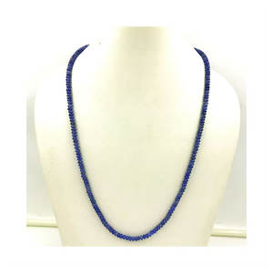 Suministro a granel de cuentas de zafiro, cuentas de cuerda, lo mejor para mujer, collar, joyería - Product Image 3