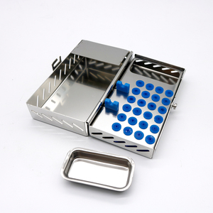 Équipements de stérilisation dentaire chirurgicale Boîte de plateau de cassette de stérilisation dentaire pour 10 7 et-5 ensemble de 3 plateaux - Product Image 5