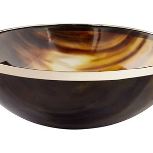 Bol en corne viking de haute qualité, bol à nourriture, à fruits, à soupe, vaisselle, bol rond merveilleux, vaisselle, best-seller, prix le plus bas - Product Image 1