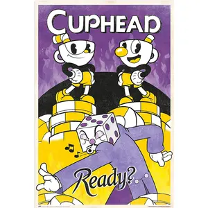 Póster de Cuphead para decoración de pared - Product Image 1