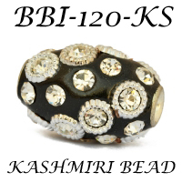 Cuentas Decorativas de Cachemira, Cuentas Lakh Duraderas y Coloridas, Perfectas para Joyería y Manualidades, Cuentas de Cachemira Hechas a Mano de la India - Product Image 5