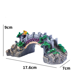Decoración de Acuario con Puente Artificial de Estilo Moderno, Accesorios para Peceras al por Mayor, Opciones Multicolores - Product Image 6