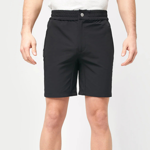 Pantalones cortos de calle personalizados para hombre, pantalones cortos de gimnasio transpirables y ajustados con cintura elástica y botones para hombre - Product Image 5