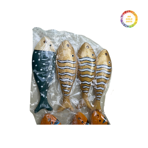 ปลาทำจากไม้ที่ทำด้วยมือหรูหราและราคาไม่แพงเหมาะสำหรับการมอบของขวัญหรือเพิ่มพื้นที่ในบ้านหรือสำนักงานของคุณ - Product Image 4