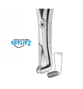 Fórceps de extracción de acero inoxidable de alta calidad terceros molares inferiores Fig 222 exportadores y fabricante - Product Image 2