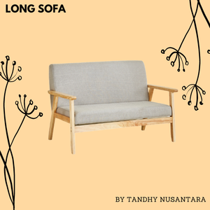 Nouveau design de canapé en bois trois places de style européen pour canapé en tissu de salon fabriqué en Indonésie - Product Image 6