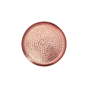 Plateau de service élégant en cuivre, finition or rose, plat décoratif en métal, décoration d'intérieur unique, plateau de forme irrégulière moderne - Product Image 5