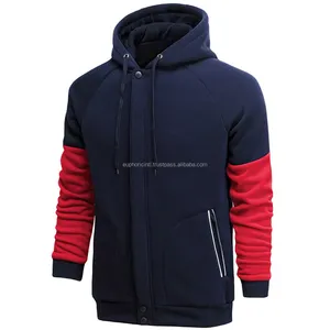 Groothandel Herfst En Winter Mode Eenvoudige En Losse Sport Casual Trui Mannen En Vrouwen Algemene Fleece Full Rits Jas