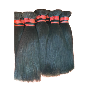 Mechones de cabello humano de trama a granel, embalaje de tamaño personalizado, a la venta, de los países indios, los precios más bajos - Product Image 1