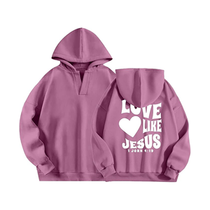 Vente en gros OEM ODM poids lourd 100% coton haute qualité vintage unisexe LOGO personnalisé coupe carrée sweat à capuche zippé pour hommes - Product Image 4