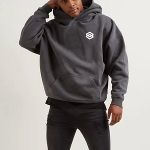 Sweats à capuche surdimensionnés respirants pour hommes, derniers sweats à capuche surdimensionnés à la mode de qualité supérieure - Product Image 3