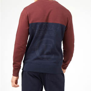 Sweatshirts pour hommes personnalisés Sweatshirts pour hommes de couleur unie Sweatshirts à manches longues respirants de haute qualité pour les hommes - Product Image 5