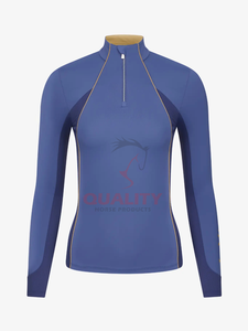Wholesale professional supplier advanced quick dry material elegant fit <b>long</b> <b>sleeve</b> <b>base</b> <b>layer</b> OEM women horse riding baselayer - Product Image 3