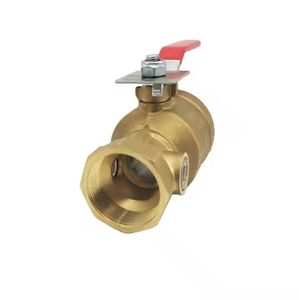 Valve Verte 1 Pouce Prix Usine Test Durable en Laiton Forgé et Vanne de <span class=keywords><strong>Vidange</strong></span> avec Voyant pour Système d'Incendie - Product Image 4