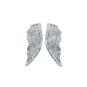 Ailes solides en or rose Sculpture en métal Art décoratif fait à la main Personnaliser l'aile de papillon en métal Sculpture Décoration intérieure Article - Product Image 3