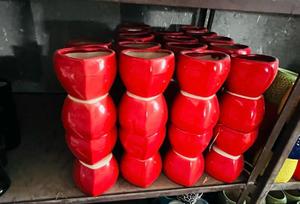 Soportes para plantas ecológicos Art Deco de resina de cristal Natural hechos a medida, jarrones grabados en relieve con estampado de tamaños grandes para el jardín del hogar - Product Image 2