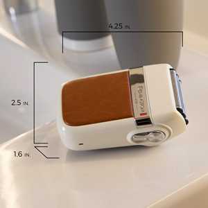 Afeitadora Eléctrica 3 en 1 con Doble Cuchilla, Uso en Seco/Húmedo/Lavable, Impermeable IPX7, Fuente de Alimentación USB para Afeitar Barbas y Cuerpo, Funcionamiento Alemán - Product Image 1