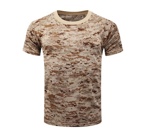 Nouveaux T-shirts de chasse Cammo pour hommes, haute qualité, 100% coton, écologiques, respirants, personnalisables, idéaux pour les commandes d'équipe - Product Image 3