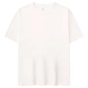 T-shirt surdimensionné imprimé personnalisé | Streetwear Outfit T-shirt en coton surdimensionné de tous les jours | Simple et élégant - Product Image 6