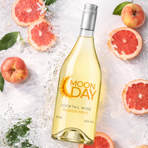 MoonDay Frizzante Cocktail Wine Frutto della Passione 6.5% ABV Vino Cocktail Spagnolo 750ml - Product Image 3