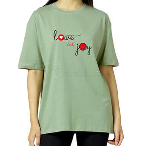 Cómoda camiseta de gran tamaño para mujer, ropa informal, camiseta de gran tamaño para mujer, ropa de calle hecha en Pakistán para mujer - Product Image 2
